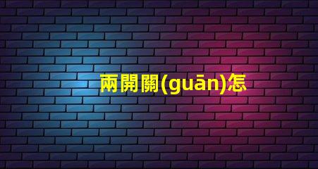 兩開關(guān)怎么控制2個燈燈光控制方案及其應(yīng)用