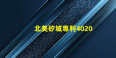 北美矽城專利4020燈珠us8124988b2技術(shù)解析,性能與應(yīng)用詳解