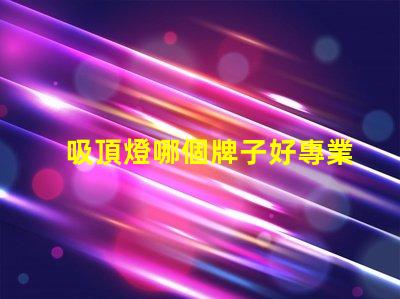 吸頂燈哪個牌子好專業(yè)評測的品牌推薦,助您挑選最佳選項