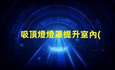 吸頂燈燈罩提升室內(nèi)美感的最佳選擇