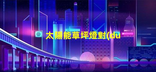 太陽能草坪燈對(duì)提升戶外環(huán)境的照明解決方案