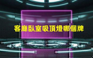 客廳臥室吸頂燈哪個牌子好探尋優(yōu)質品牌的秘密