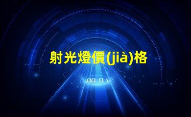 射光燈價(jià)格多少錢一個(gè)市場(chǎng)價(jià)格解析與選購指南