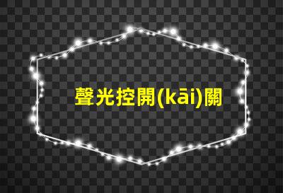 聲光控開(kāi)關(guān)智能照明的未來(lái)解決方案