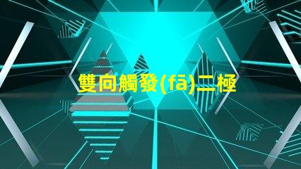 雙向觸發(fā)二極管深入解析其工作原理與應(yīng)用